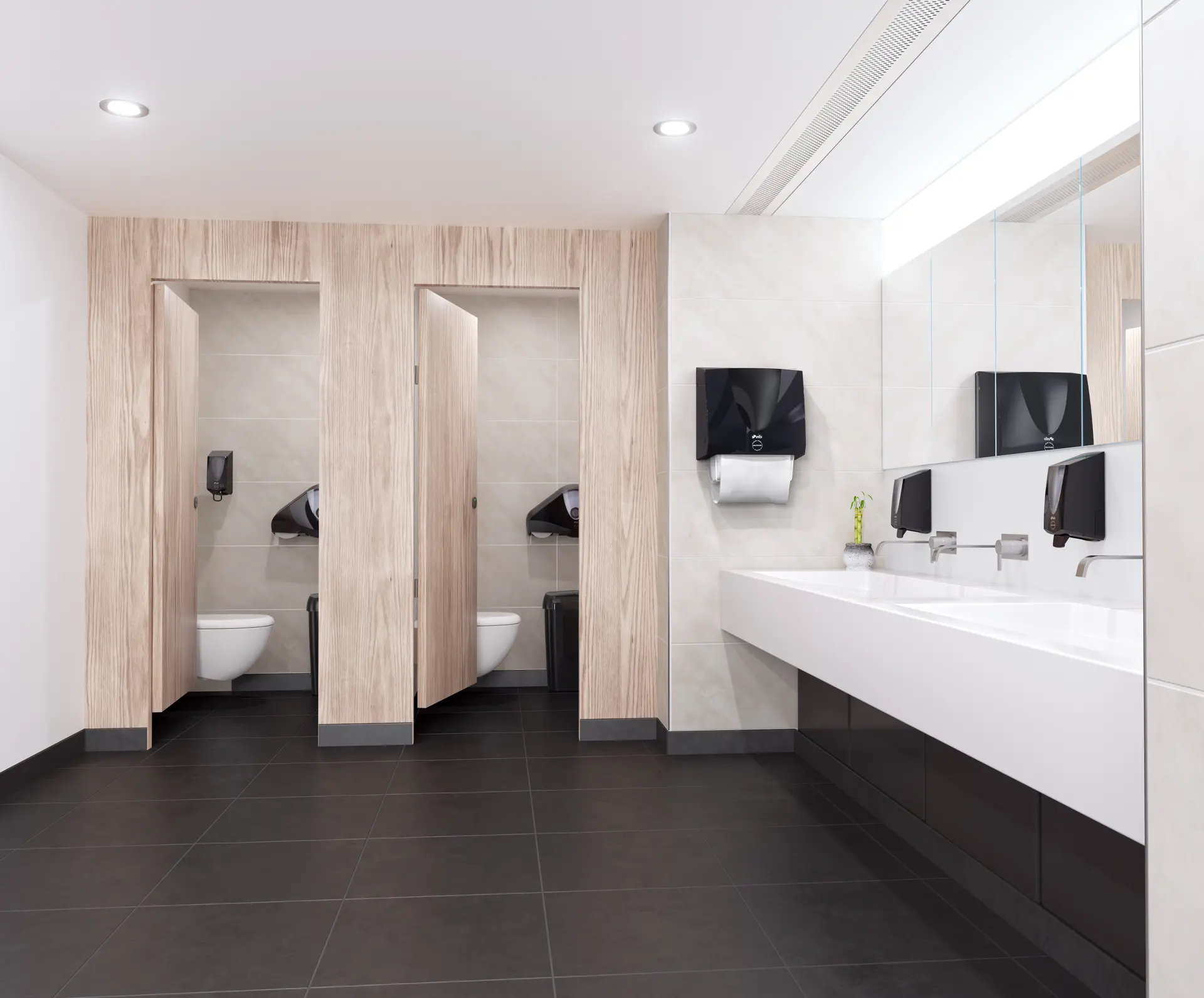 sanitaire voorzieningen equipement sanitaire professionnelle entreprise toilette wc papier belgique luxembourg