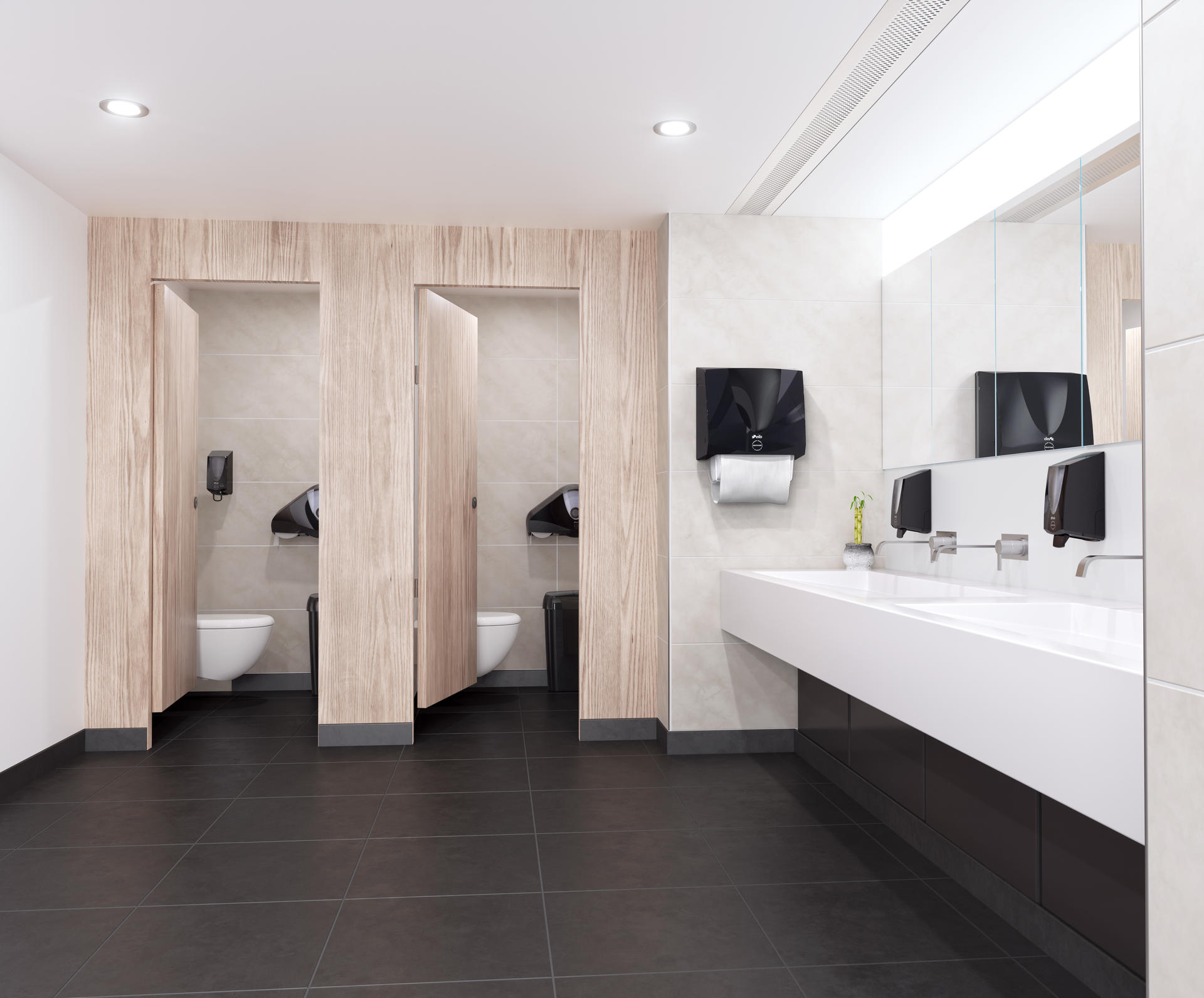 sanitaire voorzieningen equipement sanitaire professionnelle entreprise toilette wc papier belgique luxembourg