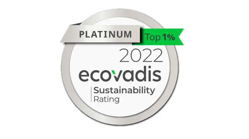 Medaille platine ECOVADIS ELIS workwear