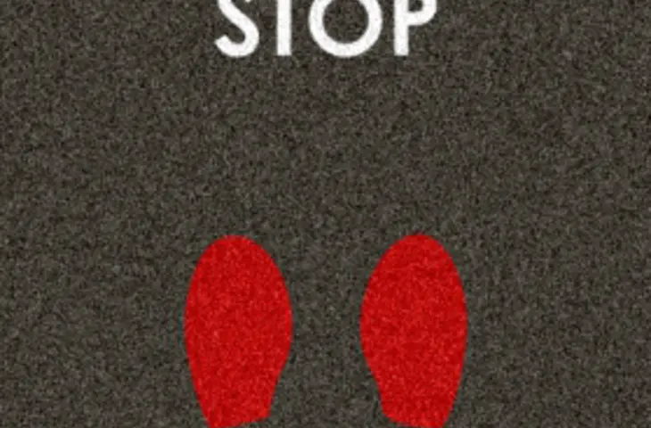 Covid tapis distance