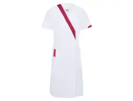 Red Clemence lab coat