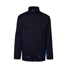 Blue Epitech bomber jacket